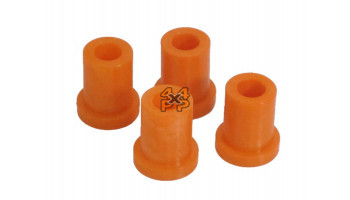 JUMELLES KIT BAGUES RESSORT A LAMES ARRIERE (4)  pour  L200 PICKUP  K34 - 2.5TD 4 PORTES 1986-5/1996  Suspension 