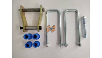 KIT MONTAGE RESSORT A LAMES (1 COTE)  pour  MITSUBISHI  L200 PICKUP  KL2T - 2.4TD 4/2015-2019 