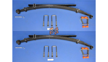KIT RESSORT A LAMES ARRIERE RENFORCER (5+2 LAMES). LA PAIRE  pour  MITSUBISHI  L200 PICKUP  KL2T - 2.4TD 4/2015-2019 