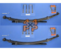 KIT RESSORTS A LAMES ARRIERE (4+1 LAMES). LA PAIRE