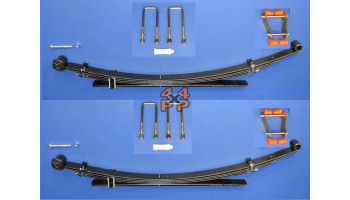 KIT RESSORTS A LAMES ARRIERE (4+1 LAMES). LA PAIRE  pour  MITSUBISHI  L200 PICKUP  KL2T - 2.4TD 4/2015-2019 