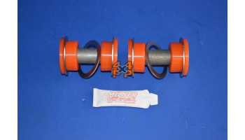 KIT BAGUES TRIANGLE AVANT SUPERIEUR (1 COTE)  pour  MITSUBISHI  PAJERO  V65 - 3.5 essence 2/2000-8/2006 court 