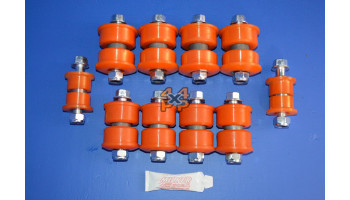 KIT BAGUES ESSIEU ARRIERE  pour  TOYOTA  HDJ100 - 4.2TD 1998-8/2007  Suspension 