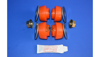 KIT BAGUES TIRANT DE PONT AVANT (ARRIERE DE L'AVANT)  4  pour  NISSAN  PATROL  Y60 - 2.8TD (RD28) 8/1988-1997 