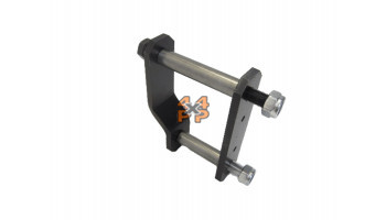 JUMELLE ARRIERE DE RESSORT A LAMES  pour  TOYOTA  HILUX PICKUP  GUN126 - 2.8TD 5/2015->  
