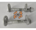 TRIANGLE INFERIEURE AVANT KIT BOULONS CARROSSAGE CHASSIS (UN COTE)