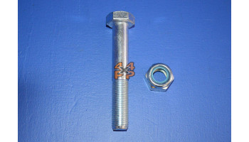 RESSORT HELICOIDAL ARRIERE BRAS INFERIEURE KIT BOULON (1 COTE)  pour  MITSUBISHI  PAJERO  V88 - 3.2did 9/2006-> court 