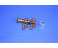 AMORTISSEUR ARRIERE BOULON FIXATION INFERIEUR (1 COTE)