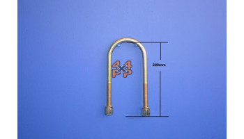 BRIDES DE RESSORT LAMES ARRIERE (LA PAIRE) DROIT OU GAUCHE  pour  TOYOTA  HZJ75 - 4.2D 8/1992-8/1999  Suspension 