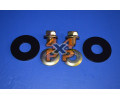 KIT FIXATION AMORTISSEUR ARRIERE (1 COTE)