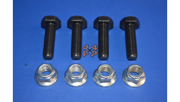 KIT BOULONS FIXATION ROTULE AVANT INFERIEUR (4)  pour  MAZDA  PICKUP  B2500 - 2.5TD 2/1999-2006 (12 soupapes) 