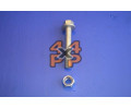 AMORTISSEUR ARRIERE BOULON FIXATION INFERIEUR (1 COTE)