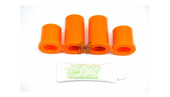 JUMELLE KIT BAGUES RESSORT A LAMES ARRIERE (4)  pour  TOYOTA  HILUX PICKUP  GUN126 - 2.8TD 5/2015->  