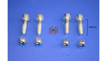 KIT DE BOULONS DE FIXATION DU JOINT À ROTULE SUPÉRIEUR DU TRIANGLE ARRIÈRE (4)  pour  MITSUBISHI  PAJERO  V78 - 3.2did 2/2000-8/2006 long 