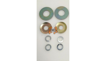 KIT DE MONTAGE DE L'AMORTISSEUR ARRIÈRE (UN CÔTÉ)  pour  FIAT  FULLBACK  JJ10 - 2.4TD (502503) 2016-2019 
