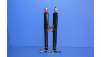AMORTISSEURS ARRIERE NON REGLABLE KIT LA PAIRE (GAZ)  pour  MITSUBISHI  PAJERO  V24 - 2.5TD 1991-4/2004 court 