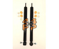 AMORTISSEURS ARRIERE KIT LA PAIRE NON REGLABLE (GAZ) 