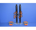 KIT REHAUSSE JUMELLES ET AMORTISSEURS PROLONGE (25mm)