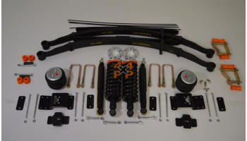 KIT DE SUSPENSION PERFORMANCES AMELIOREES (REHAUSSE DE 60 A 75 MM)  pour  NISSAN  NAVARA PICKUP  D40YD - 2.5TD 5/2005-> 