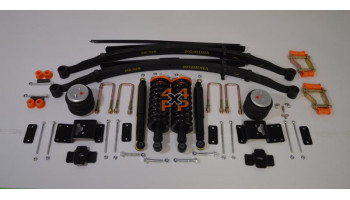 KIT SUSPENSION PERFORMANCES AMELIOREES (REHAUSSE 60 A 75 MM)  pour  NISSAN  NAVARA PICKUP  D40YD - 2.5TD 5/2005-> 